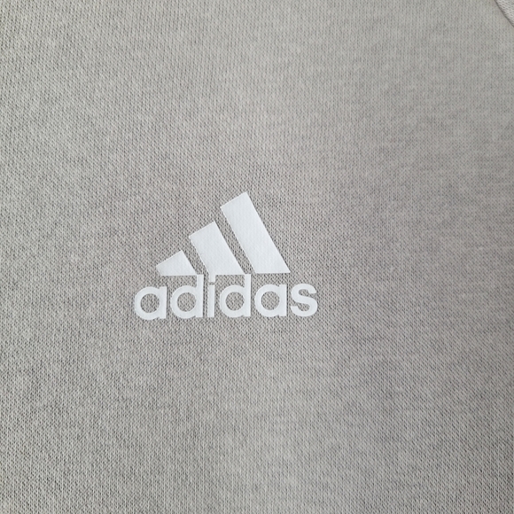 Adidas Women's Gray Tiro Tape Crewneck Sweatshirt Size XS | Athleisure Active - Picture 6 of 8